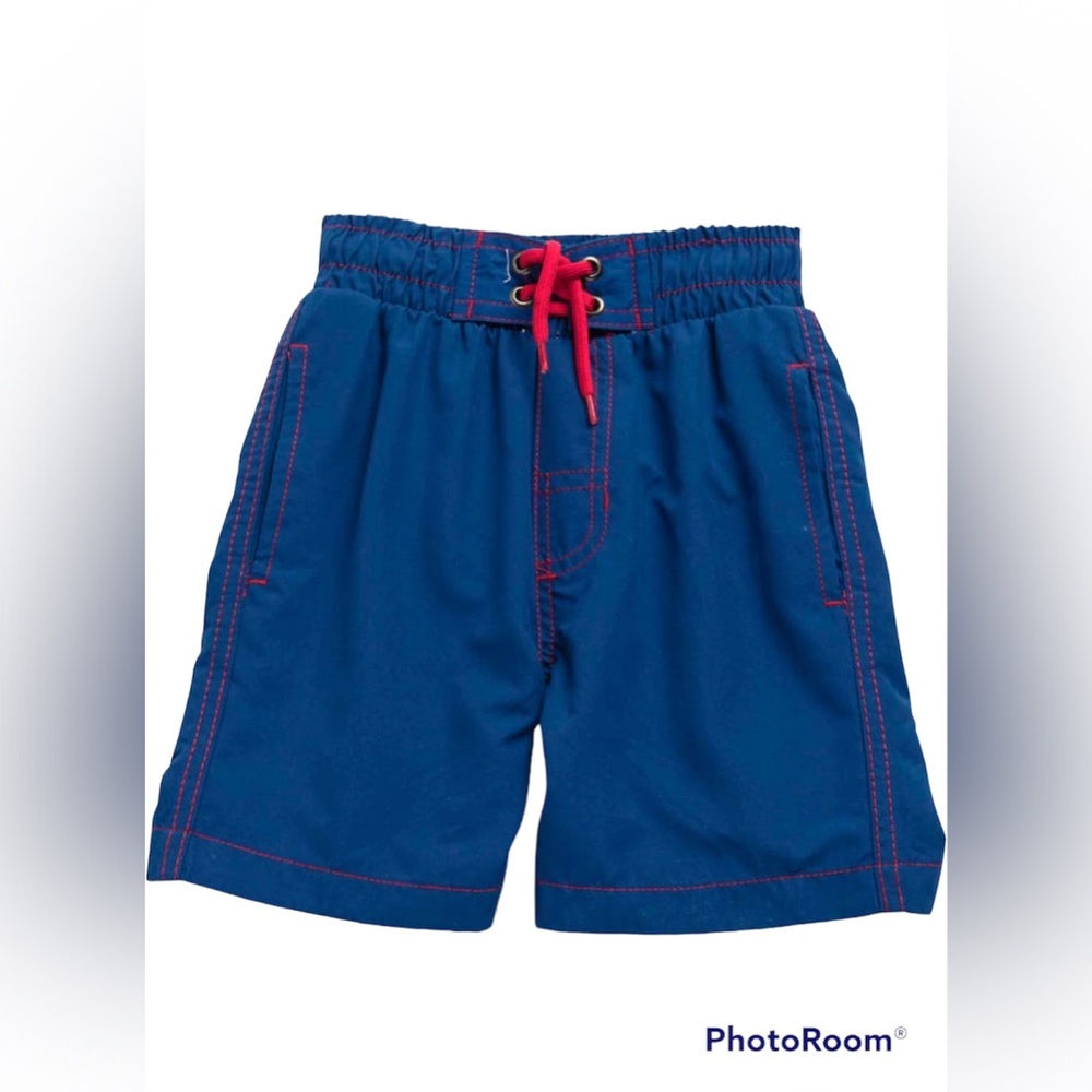 Beach Bros Boy’s Navy Blue Swim Trunks| size: 4T